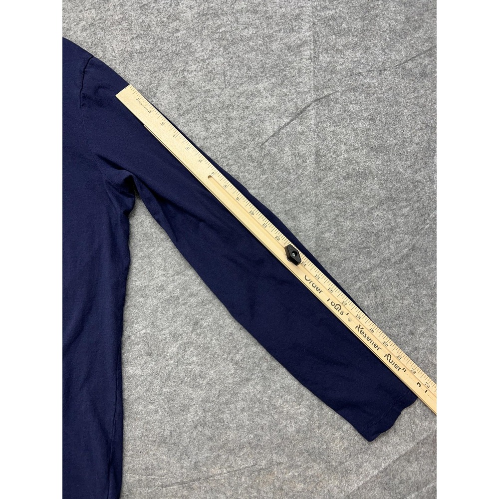 Polo Ralph Lauren Hoodie Shirt Mens XL Navy Blue Polo Bear Long Sleeve Pullover - Picture 4 of 7
